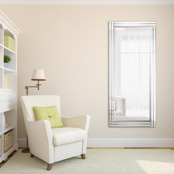 Empire Art Direct Large Rectangle Clear Beveled Glass Contemporary Mirror (54 in. H x 24 in. W)