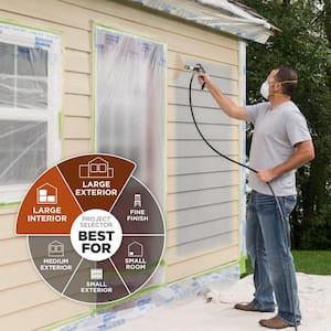 Control Pro 150 High Efficiency Airless Paint and Stain Sprayer