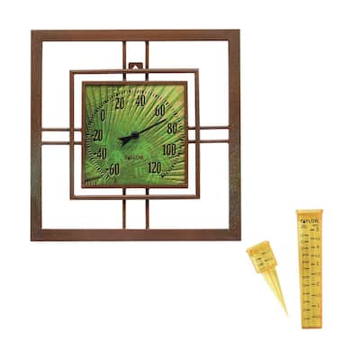 Poolmaster Bee Analog Outdoor Wall Thermometer 54579 - The Home Depot