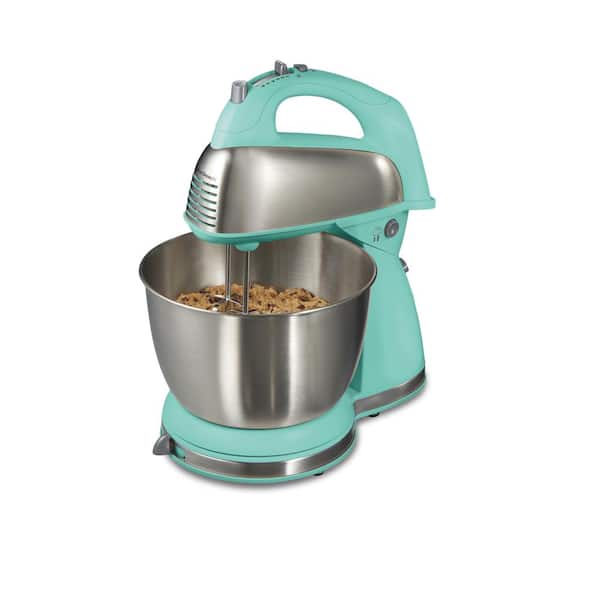 Dash Everyday Stand Mixer - Teal Color, 6 Speeds - 3 Qt. Bowl, 250
