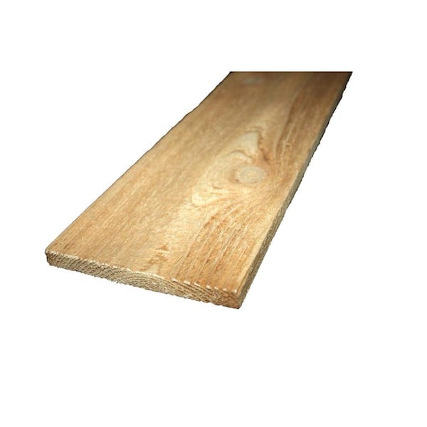 5/8 in. x 5-1/2 in. x 6 ft. Cedar Flat Top Wood Fence Picket