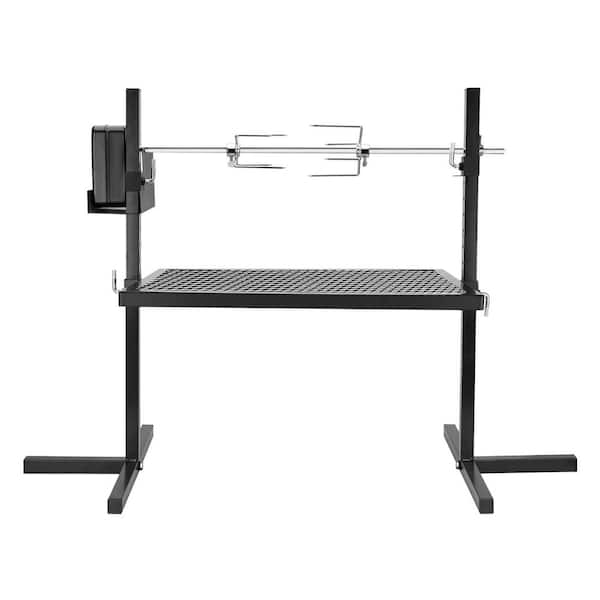onlyfire BBQ Rotisserie Grill Kit Height Adjustable System with Hexagon Spit Rod and DC 3-Volt Motor
