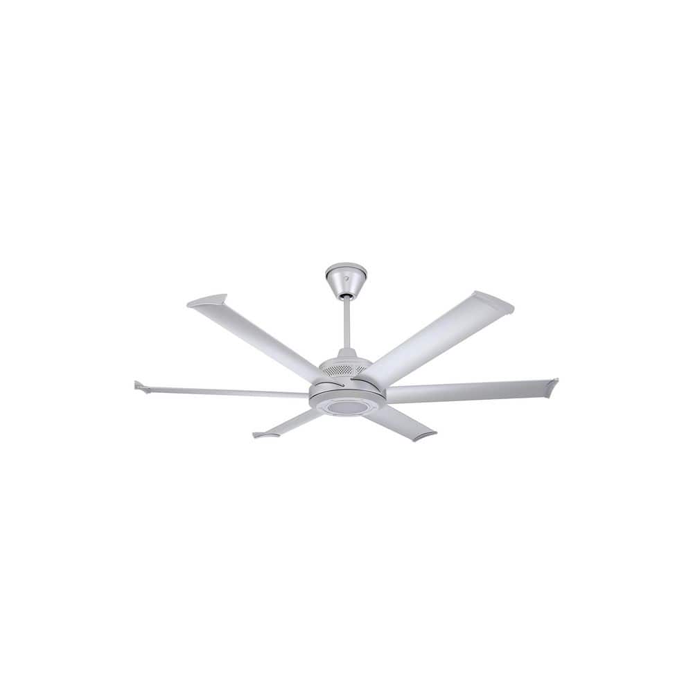Mammoth 60 in. Smart Indoor/Outdoor Silver Universal Mount Ceiling Fan w/ 7 in. Downrod, 2700K LED, Remote and Phone App price history on PriceWatchPro
