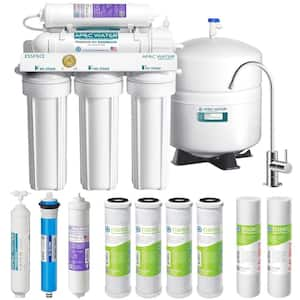 Essence 6-Stage Alkaline Mineral PH Under-Sink Reverse Osmosis Drinking Water Filter System with Extra Pre-Filter Set