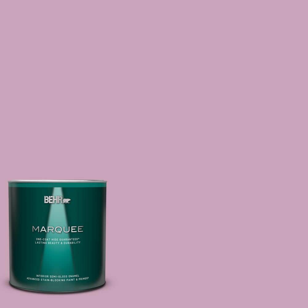 1 qt. #690D-4 Taste of Berry Semi-Gloss Enamel Interior Paint & Primer