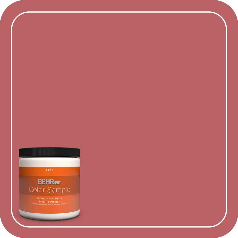 8 oz. #150D-6 Strawberry Rhubarb Flat Interior/Exterior Paint & Primer Color Sample price history on PriceWatchPro