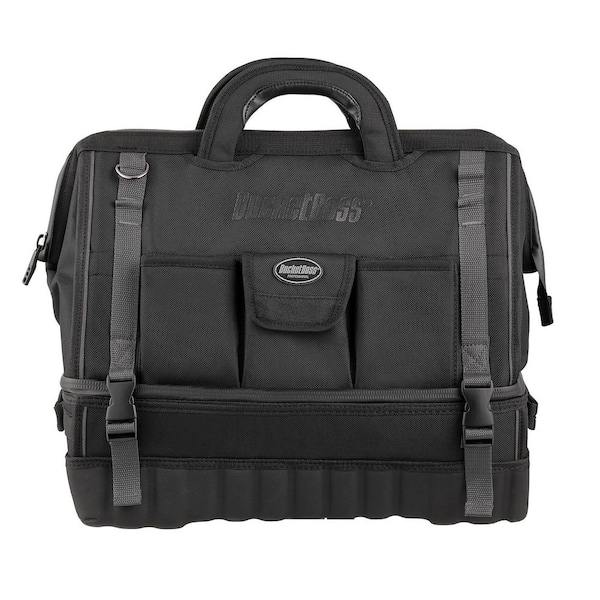 Pro Drop Bottom 18 in. All Terrain Tool Bag with 14 Pockets