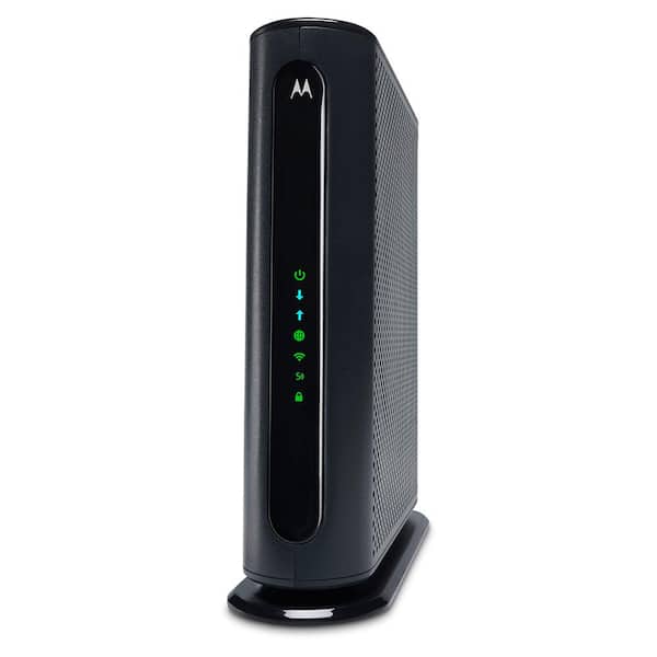MOTOROLA 16 in. x 4 in. Cable Modem Plus AC1900 Dual Band Wi-Fi with Power Boost