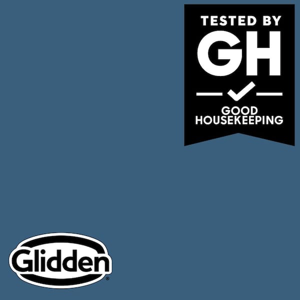 Glidden Premium 1 gal. PPG1160-6 Chinese Porcelain Satin Interior Latex Paint
