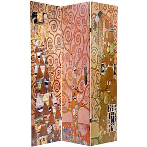 6 ft. Printed 3-Panel Room Divider