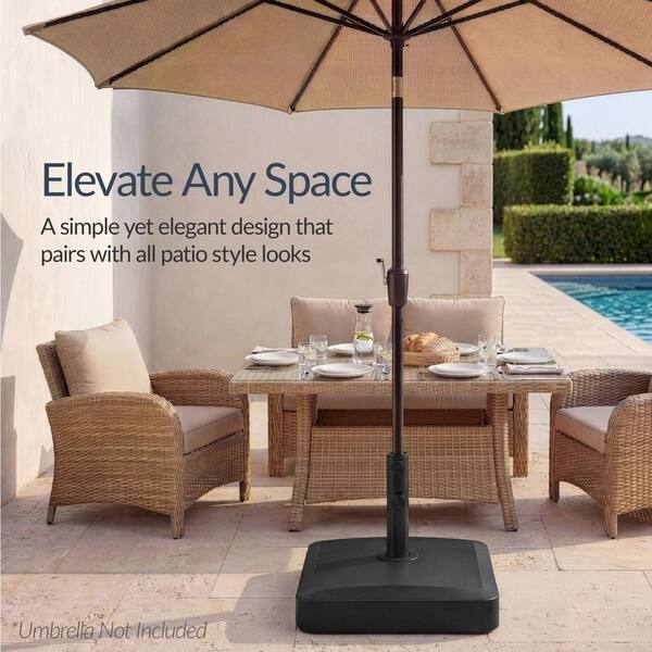 ace hardware yellow patio umbrella XIZZI Nimbus Cool 10 ft. Steel Market Crank and Auto-Tilt Patio Umbrella in  Yellow MIRO900