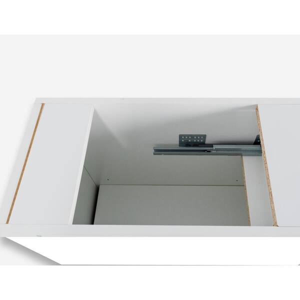 Cambridge Everest 21 in. W x 24 in. D x 34.5 in. H Ready to Assemble Shaker Base Kitchen Cabinet in White