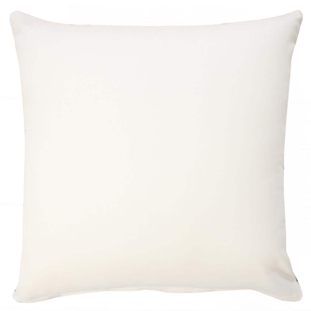 20" Square Multicolor Floral Cotton Accent Pillow Set