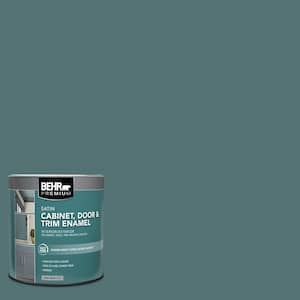 1 qt. #PPU13-02 Juniper Berries Satin Enamel Interior/Exterior Cabinet, Door & Trim Paint