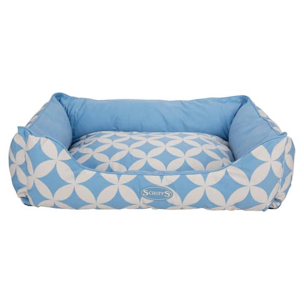 SCRUFFS Florence Medium Blue Box Bed