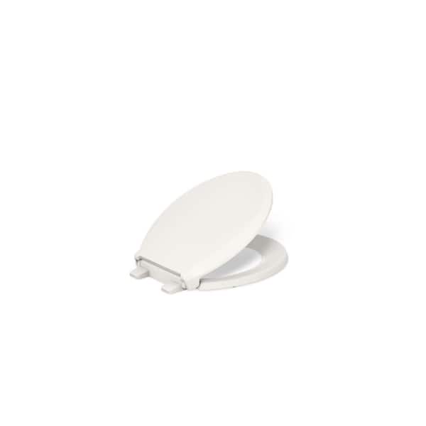 KOHLER Cachet Round Closed Front Toilet Seat in Biscuit