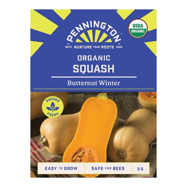 Pennington Organic Squash Butternut Winter Fruit Seed
