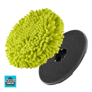 6 in. 2-Piece Knit Microfiber Kit for RYOBI P4500 and P4510 Scrubber Tools