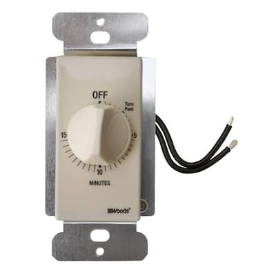 Woods 6.4 Amp 7-Day In-Wall Programmable Indoor Digital Timer Switch ...