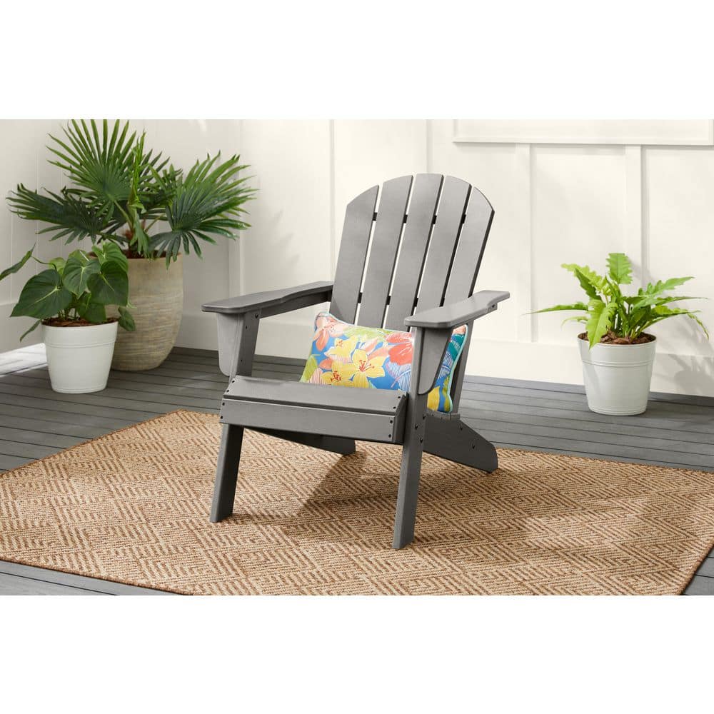 Hampton Bay Seaside Bluff HDPE All-Weather Traditional Adirondack