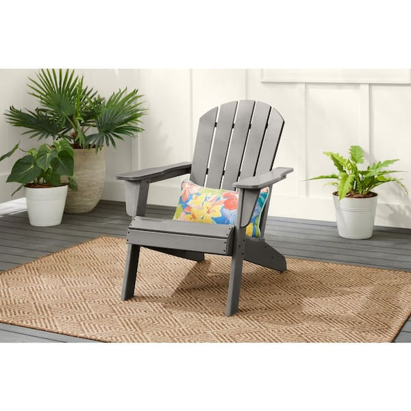 Hampton Bay Seaside Bluff HDPE All-Weather Traditional Adirondack