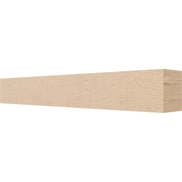 Ekena Millwork 4-in. x 4-in. x 28-in. Block Woodgrain, Primed Tan Timberthane Polyurethane Rafter Tail Brace
