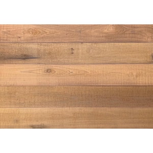 Thermo-Treated 1/4 in. x 5 in. x 4 ft. Holey Warp Resistant Barn Wood Wall Planks (10 sq. ft. per 6-Pack)