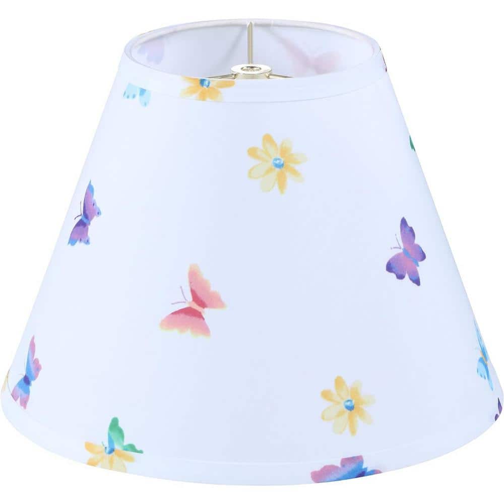 Mix and Match 9 in. White Cotton Empire Lamp Shade with Spider Fitter price history on PriceWatchPro