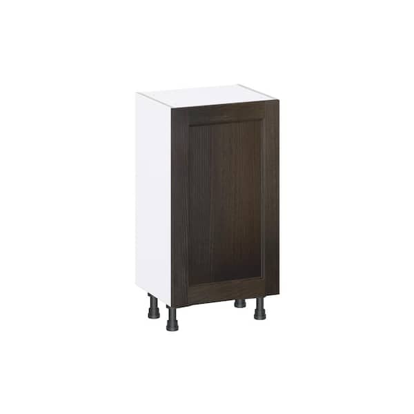 Georgetown 18 in. W x 14 in. D x 34.5 in. H Assembled Base Kitchen Cabinet in Chestnut with 3-Inner Drawers