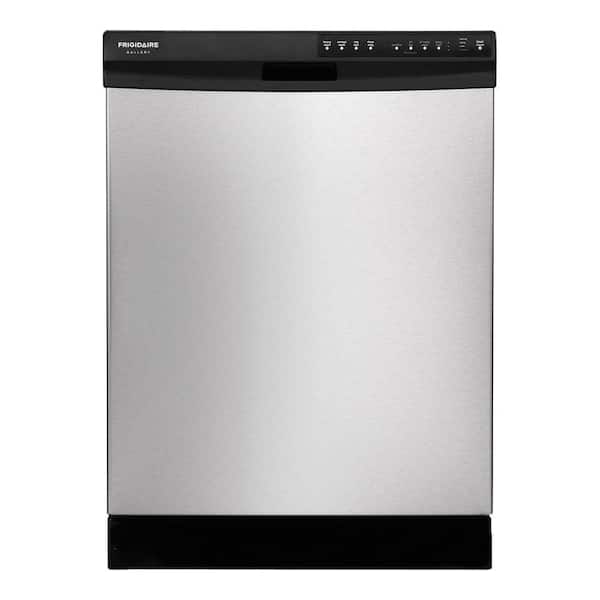 Frigidaire Gallery 24 in. Front Control Tall Tub Dishwasher in Smudge-Proof Stainless Steel