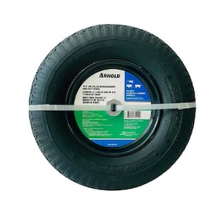 15.5 in. Air-Filled Replacement Wheel for Wheelbarrows, Carts and Tow Trailers