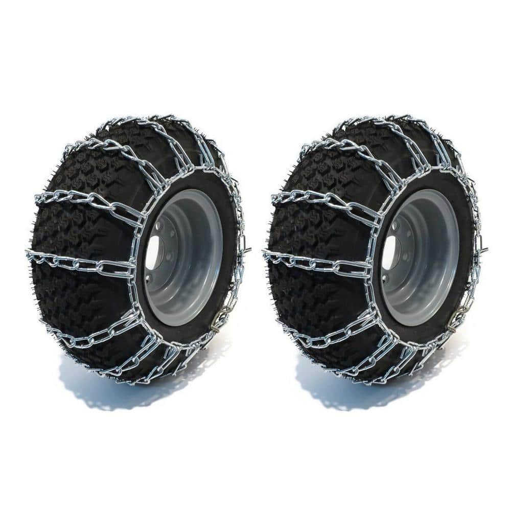 Arnold Snow Blower Tire Chains for 16 in. x 4.8 in. Wheels (Set of 2)  490-241-0028 - The Home Depot