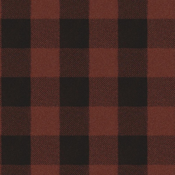 Chesapeake 20.50 in. W x 396 in. L Maroon Lumberjack Wallpaper