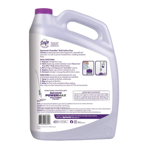 Rejuvenate 128 oz. Powermax Liquid Multi-Surface Floor Cleaner HG
