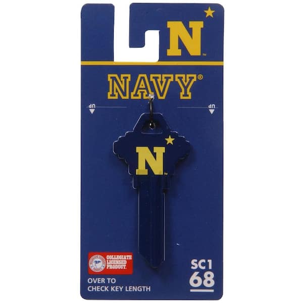 Hillman #68 NCAA Navy Key Blank