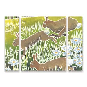 Kathrine Lovell Wild Woodland II 3-Piece Panel Set Unframed Photography Wall Art 30 in. x 41 in.