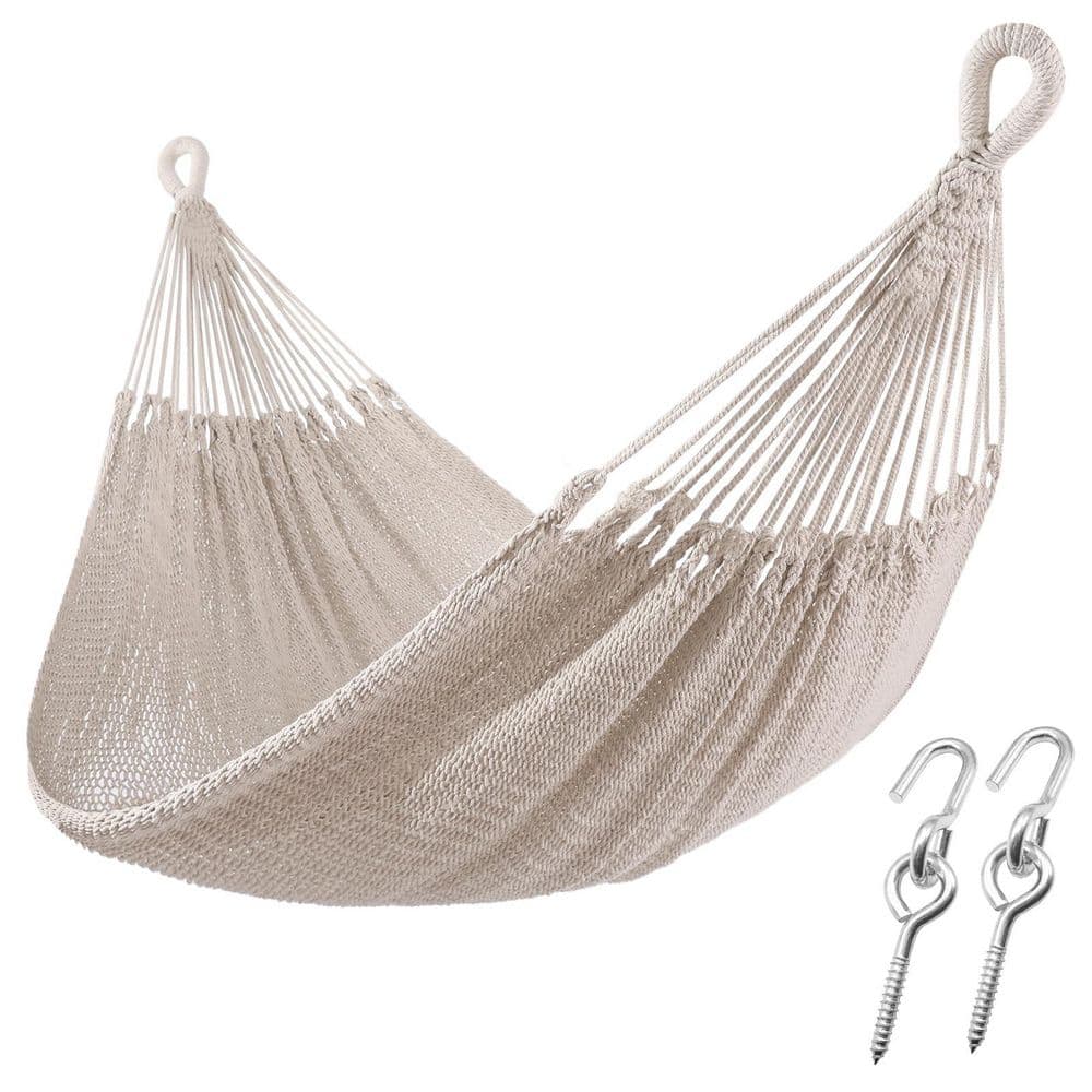 hamakoページ OGETFUUR 11 ft. Handwoven XXL Two Person Rope Ha mmock Bed by