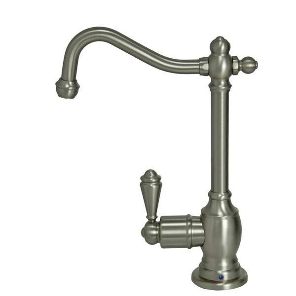 Unbranded Single-Handle Standard Kitchen Faucet in Brushed Nickel