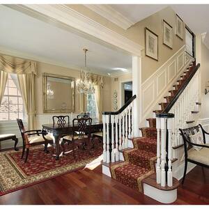 Sapphire Sarouk Claret 26 in. x Your Choice Length Stair Runner Rug