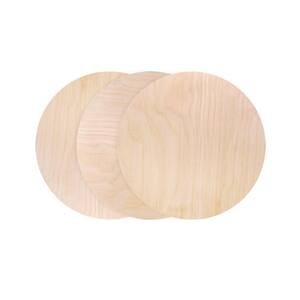 1/4 in. x 1 ft. x 1 ft. Birch Plywood Circle Project Panel (3-Pack)