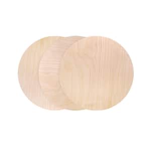 1/4 in. x 1 ft. x 1 ft. Birch Plywood Circle Project Panel (3-Pack)