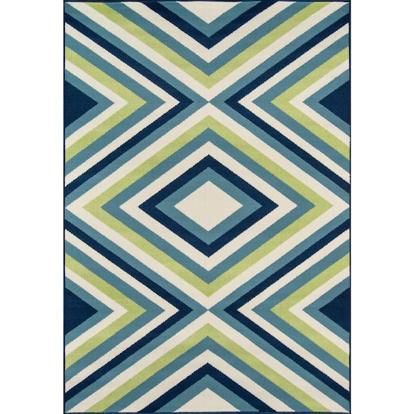 Momeni Baja Multi 5 ft. x 8 ft. Indoor/Outdoor Area Rug