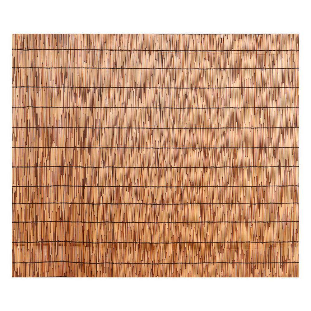 5.5 ft. x 16.4 ft. Natural Reed Fencing Decorative H Peeled Reed Screen Curtain Privacy Fence Backyard Garden price history on PriceWatchPro