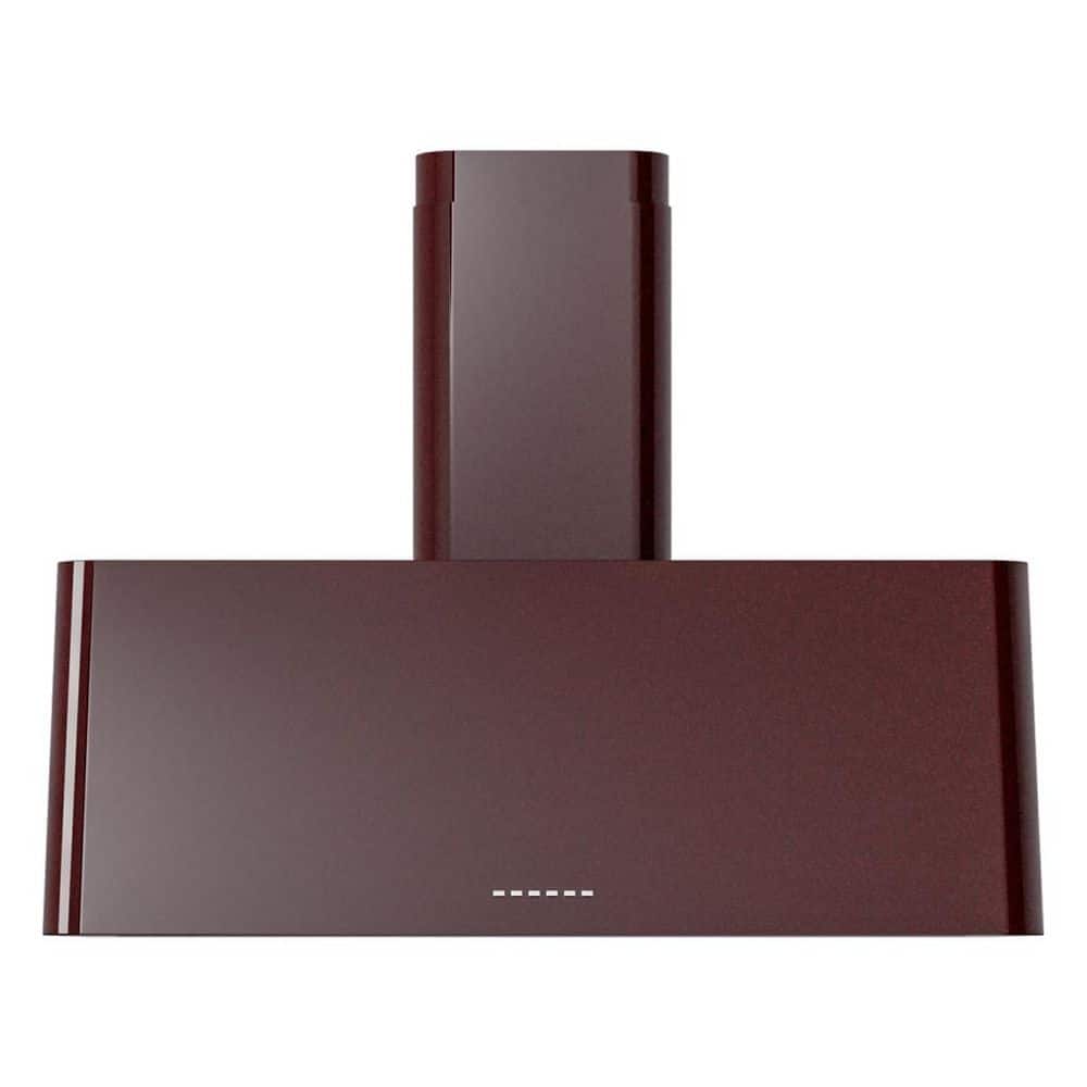 UAG36BU Nostalgie II 36 in Ducted Wall Mount Range Hood with 850 CFM, 3 Speed + Intensive, in Burgundy