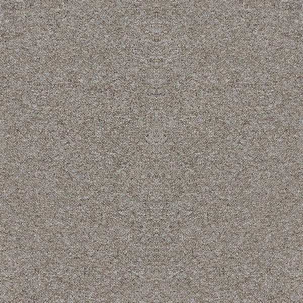 Mohawk Advance - Chanterelle - Gray Commercial/Residential 24 x 24 in. Glue-Down Carpet Tile Square (96 sq. ft.)