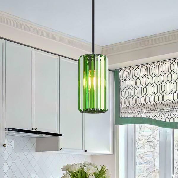 ZHLWIN Home Lighting 40W 1-Light DarkGreen Modern Pendant Light