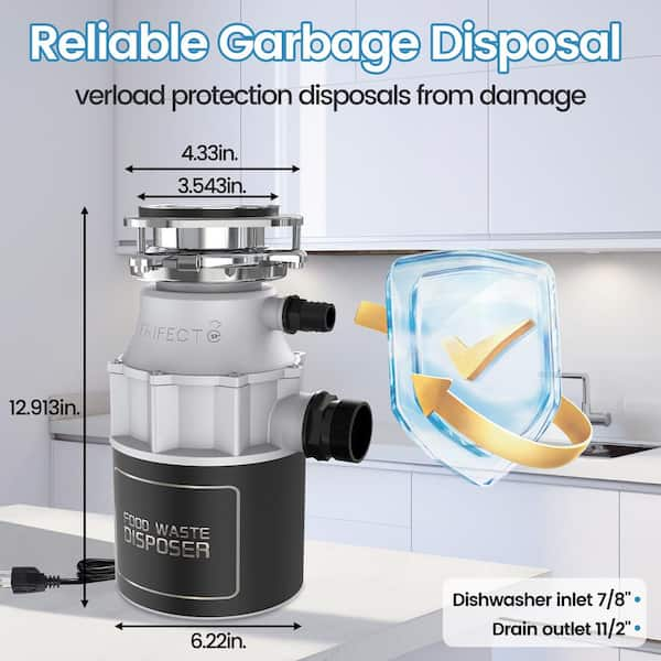 Commercial garbage disposal equipment for food waste 