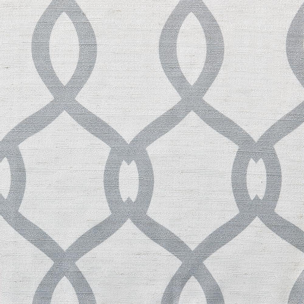 Dove Grey Light-Filtering Linen Blend Grommet Curtain Panels, 52x84