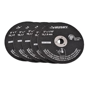 Replacement Discs for Air Powered Cut-Off Tools (5-Pack)