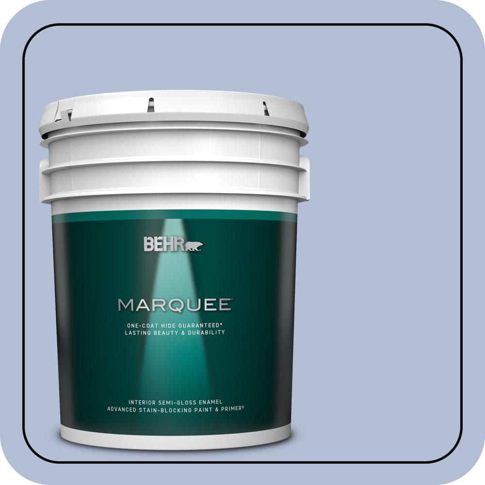 5 gal. #MQ5-45 Movie Magic One-Coat Hide Semi-Gloss Enamel Interior Paint & Primer price history on PriceWatchPro